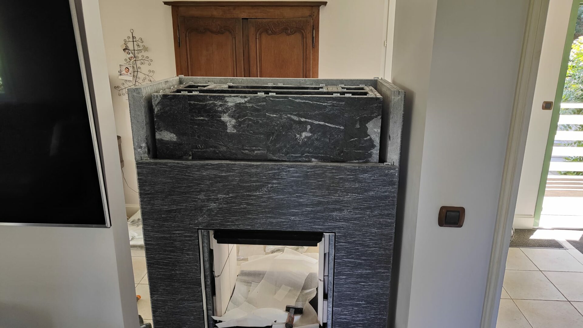 Toile sur mesure Singe Showroom DÉCORATION - Ambiance Feu