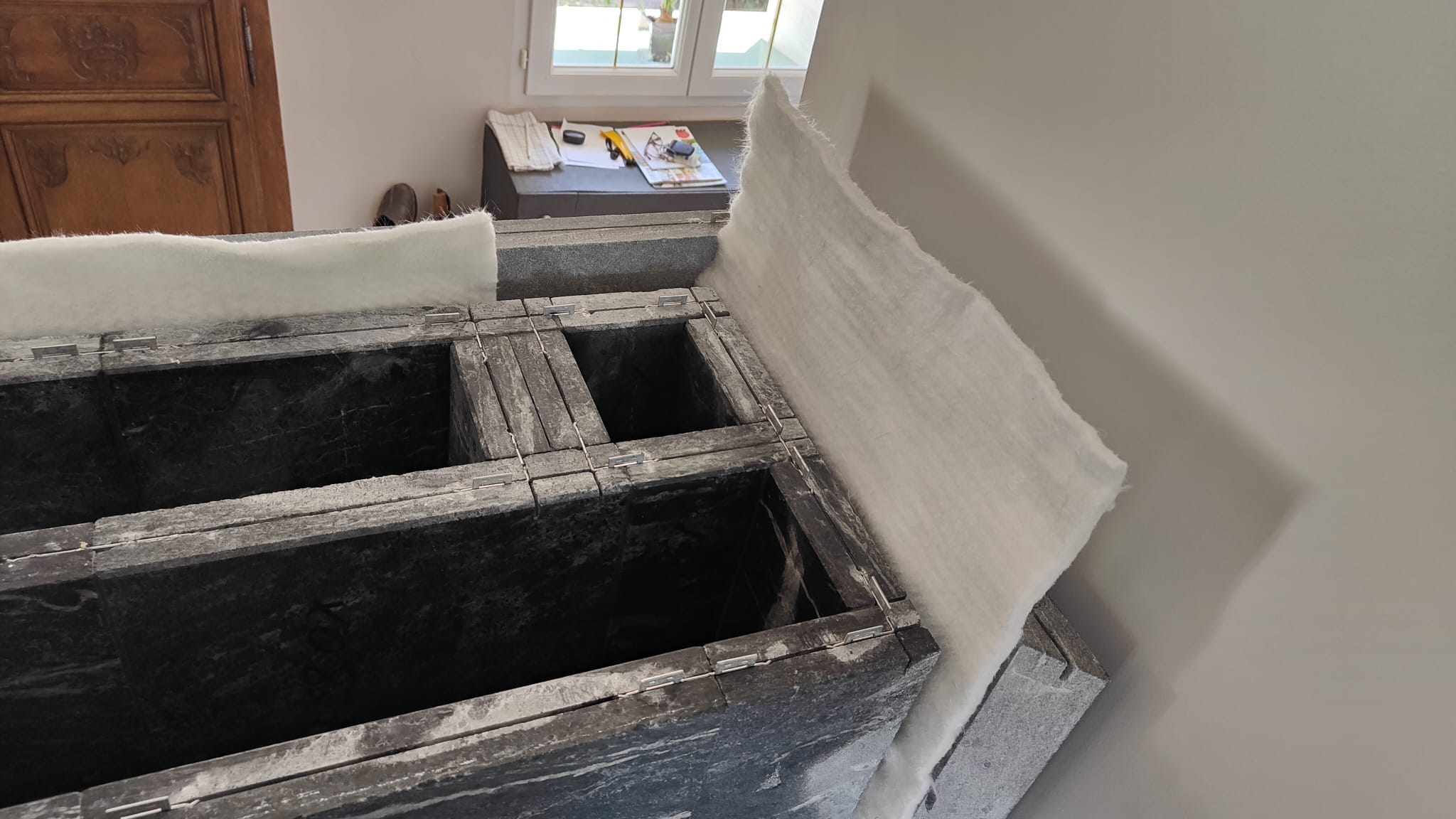 Cheminée sur Mesure Foyer escamotable ODYSSÉ KALÉO 120 panoramique