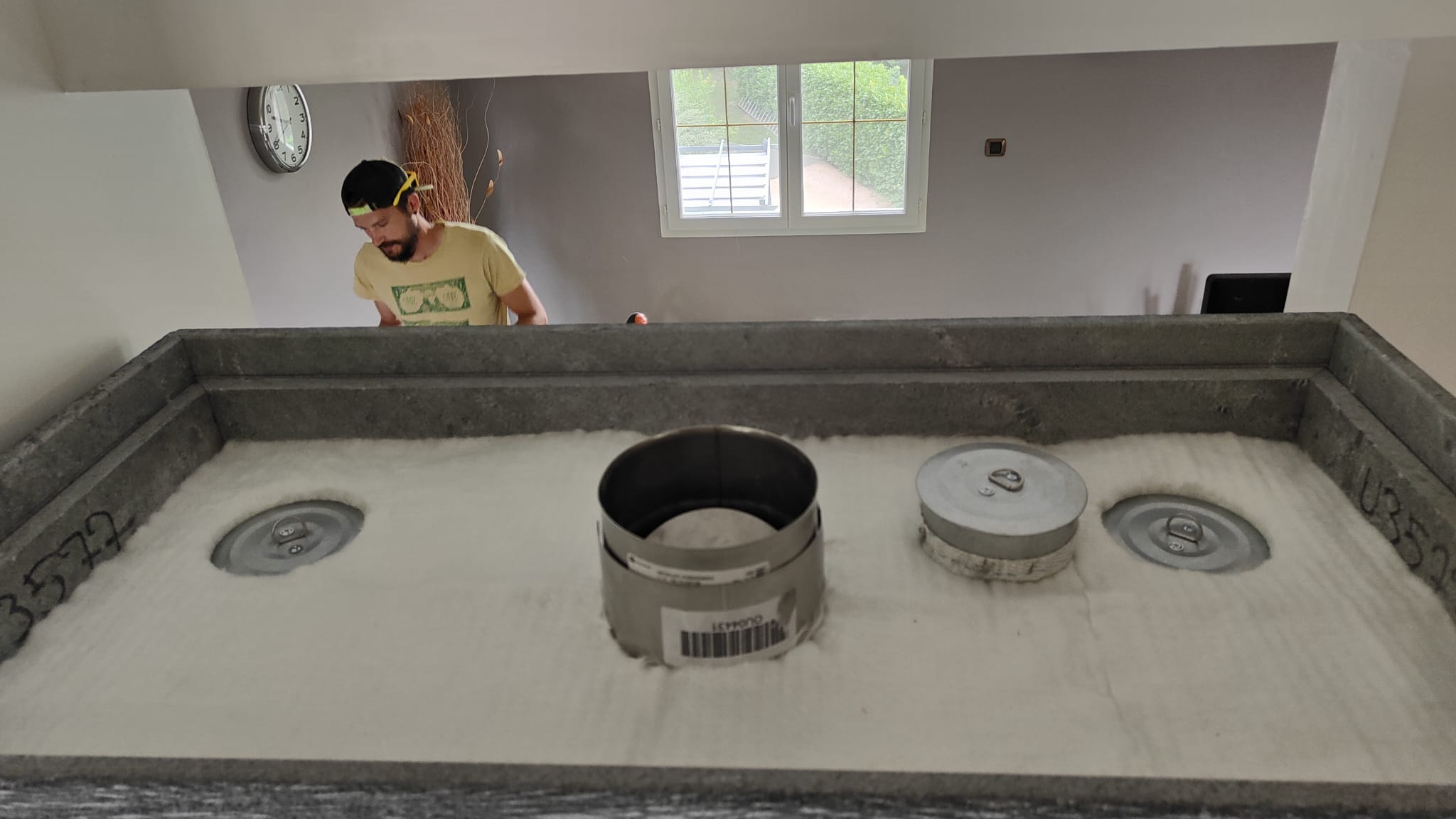 Cheminée sur Mesure Foyer escamotable ODYSSÉ KALÉO 120 panoramique